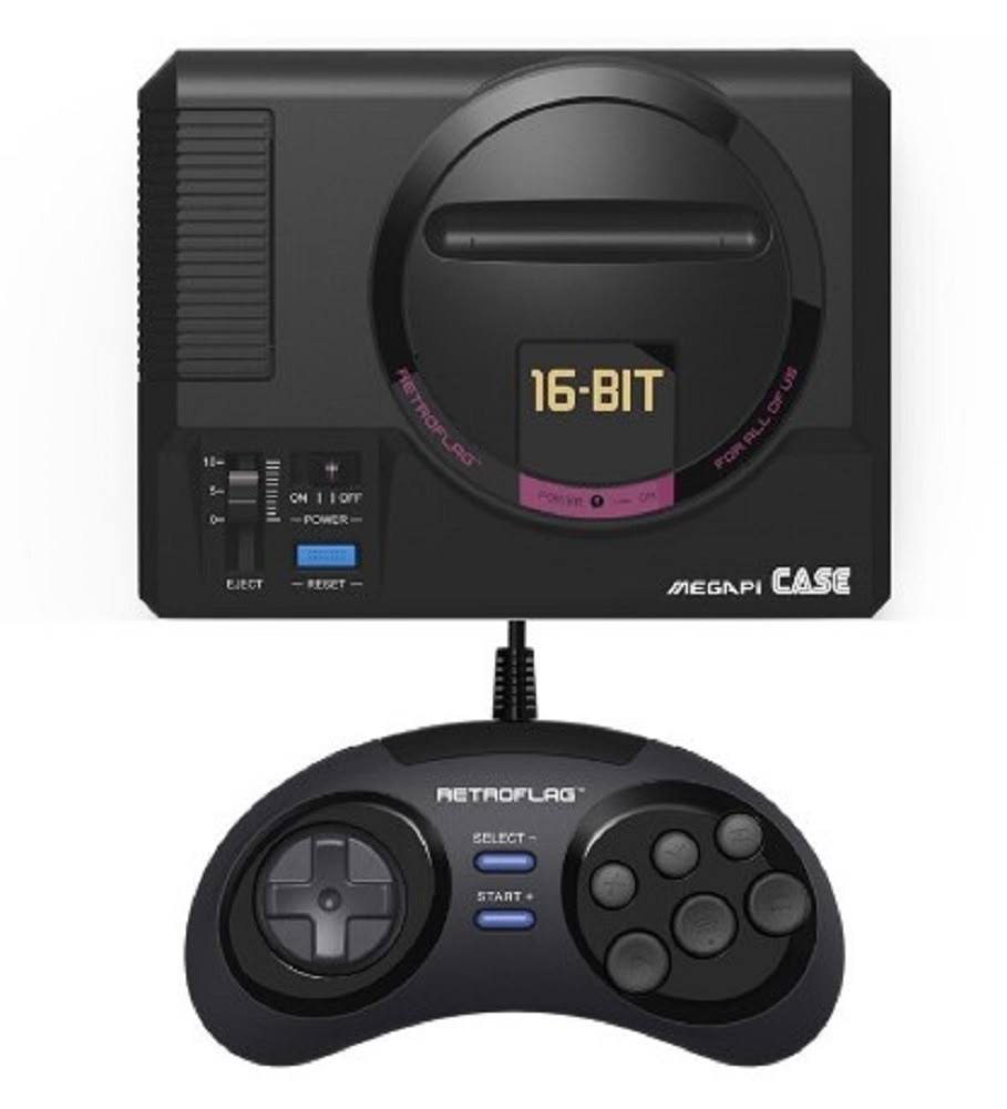 Retroflag NESPi Case+ Plus Functional Power Button with Safe Shutdown u0026 Cooling Fan u0026 Heatsinks u0026 Flannel Bag for Re