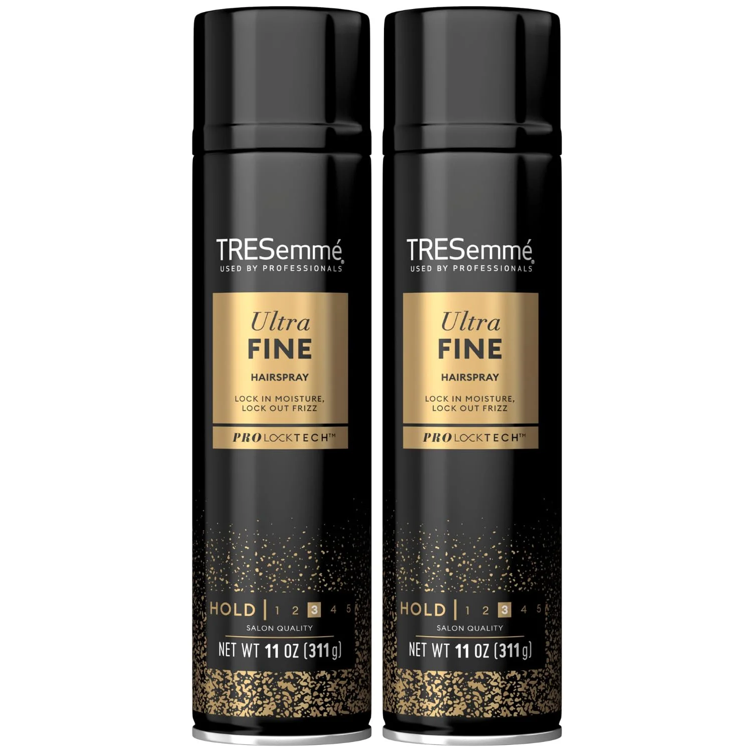 Tresemmé Tres Two Ultra-Fine Aerosol Hair Spray, Salon Quality Hairspray Delivers A Firm Hold In An Ultra-Fine Mist, Hair Stays In Place, Looks & Feels Soft And Shiny, 2 Pk - 11 Oz Each