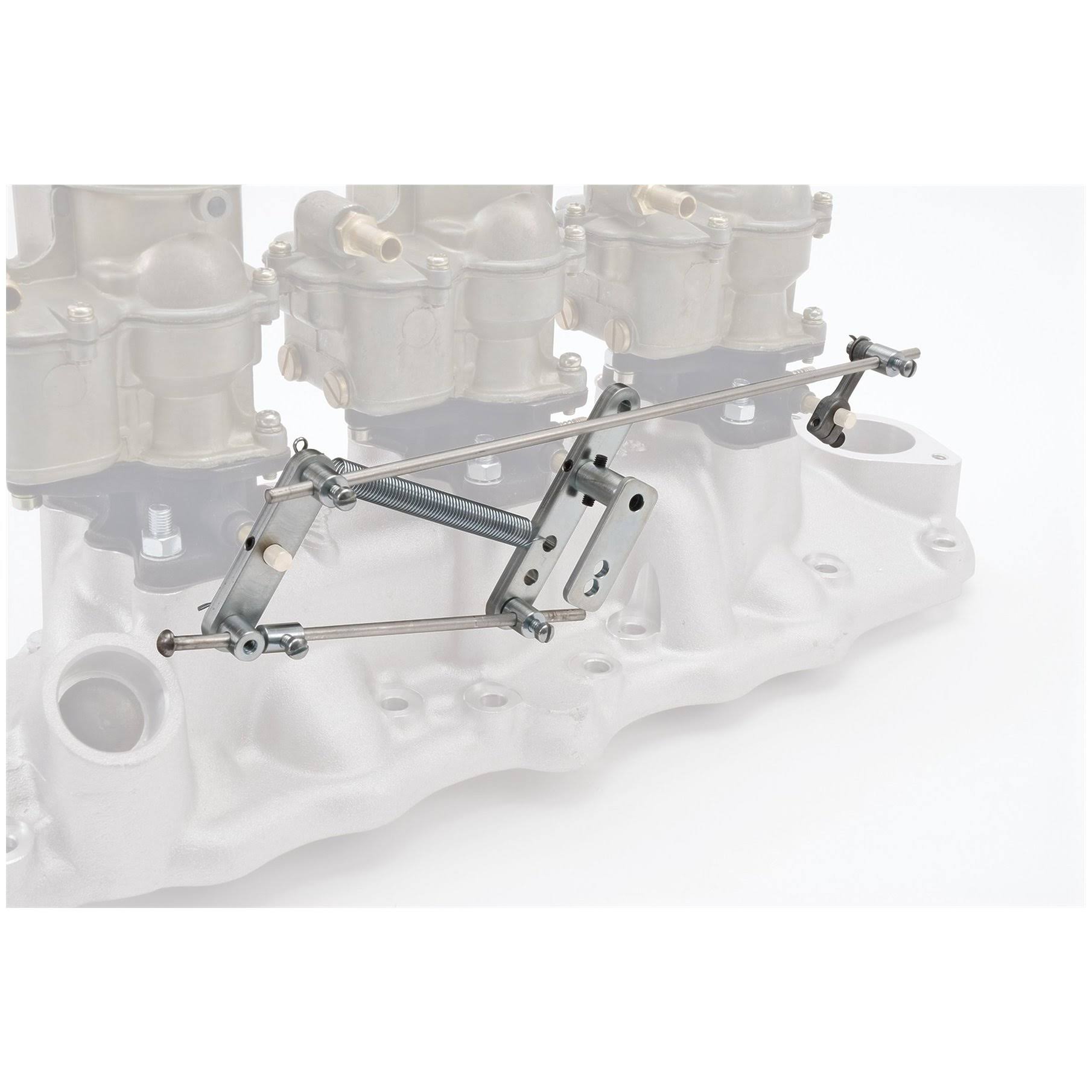 Edelbrock 1033 Triple Carburetor Throttle Linkage Kit