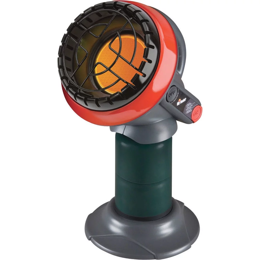 Mr. Heater F215100 Portable Little Buddy Propane Heater with Tank Refill Adapter