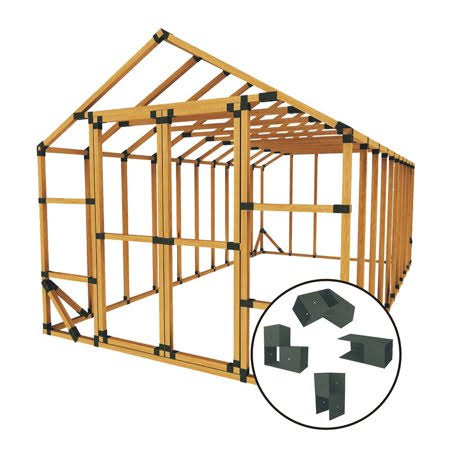 10 ft. W x 20 ft. D Custom DIY Greenhouse Kit by E-Z Frames