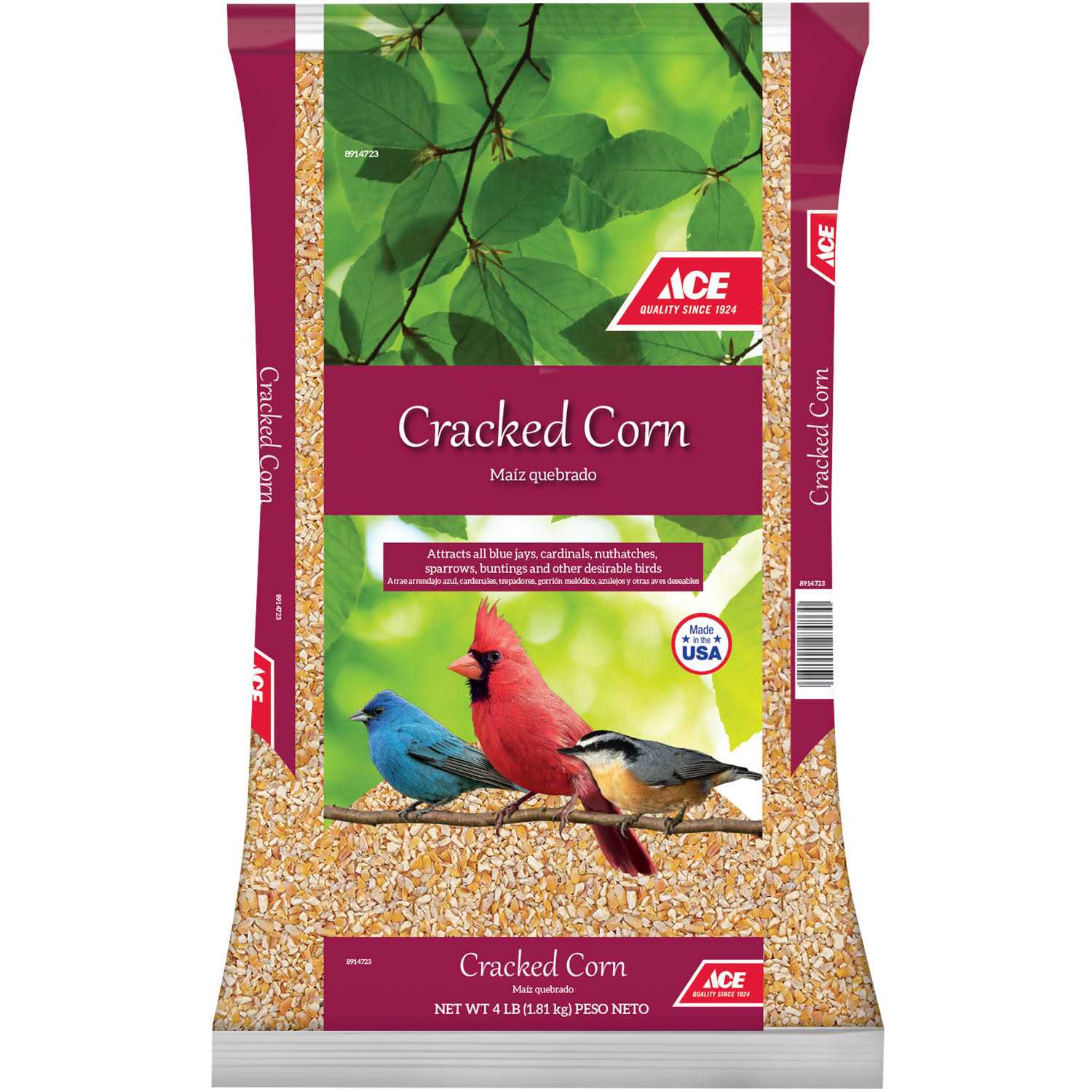 Ace Songbird Corn Cracked Corn - Pet Supplies online store