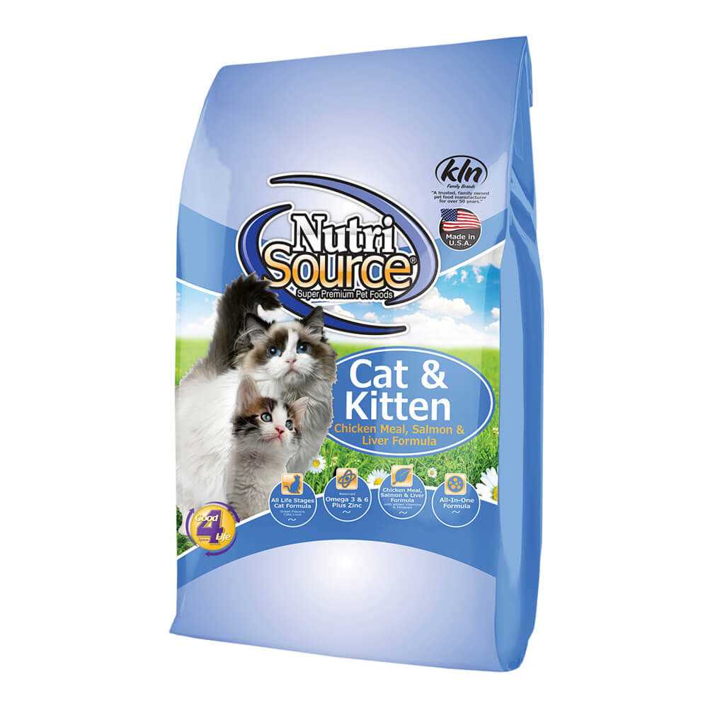 NutriSource Chicken/Salmon/Liver Dry Cat & Kitten Food - Pet Supplies online store