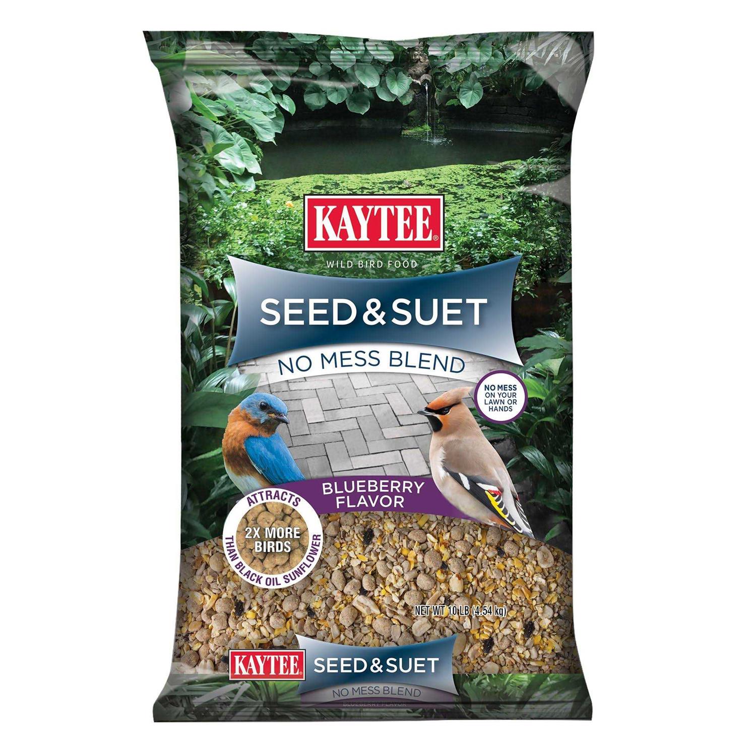 Kaytee Seed & Suet No Mess Bird Food - Pet Supplies online store