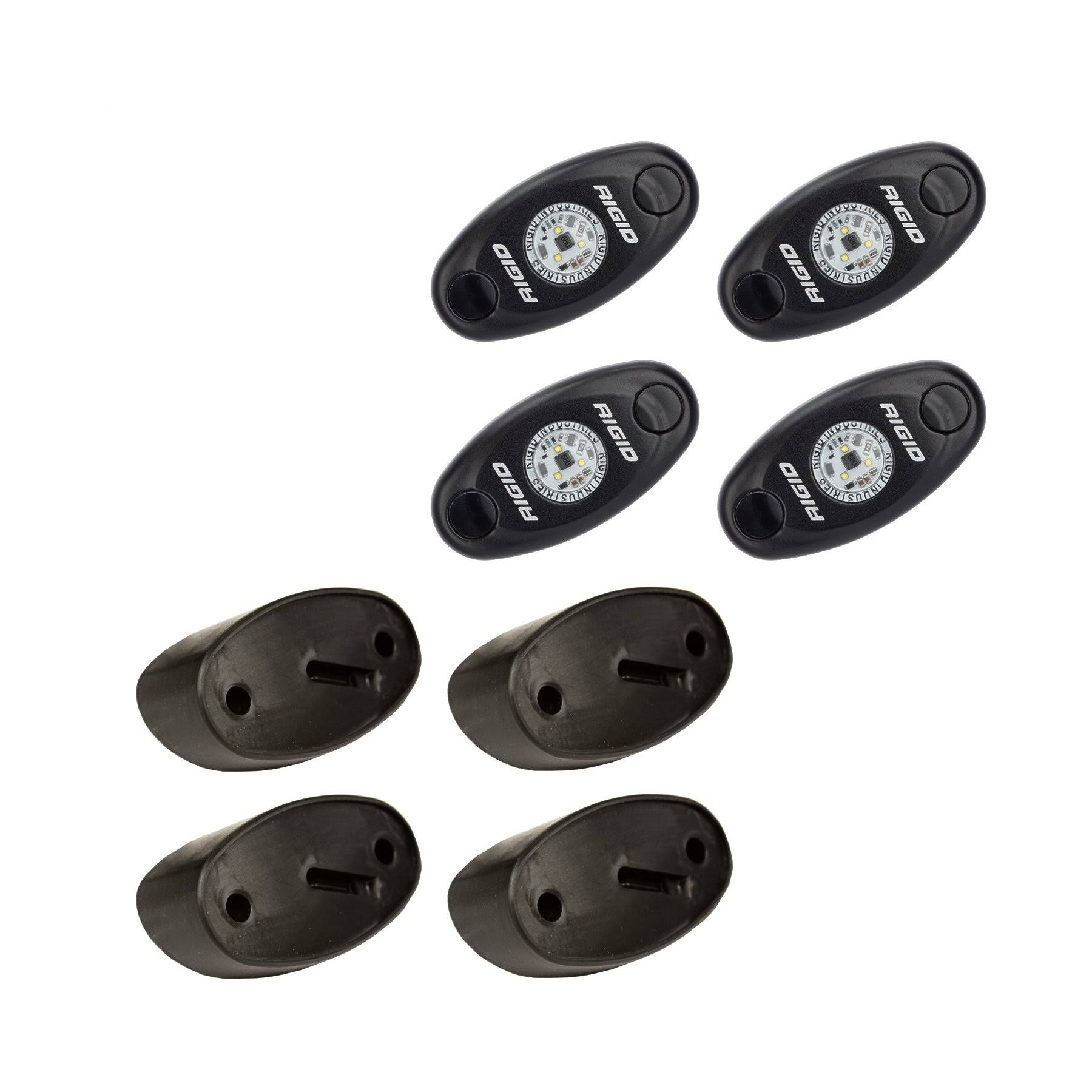 Rigid Industries 400243 Rock Light Kit Amber (4)