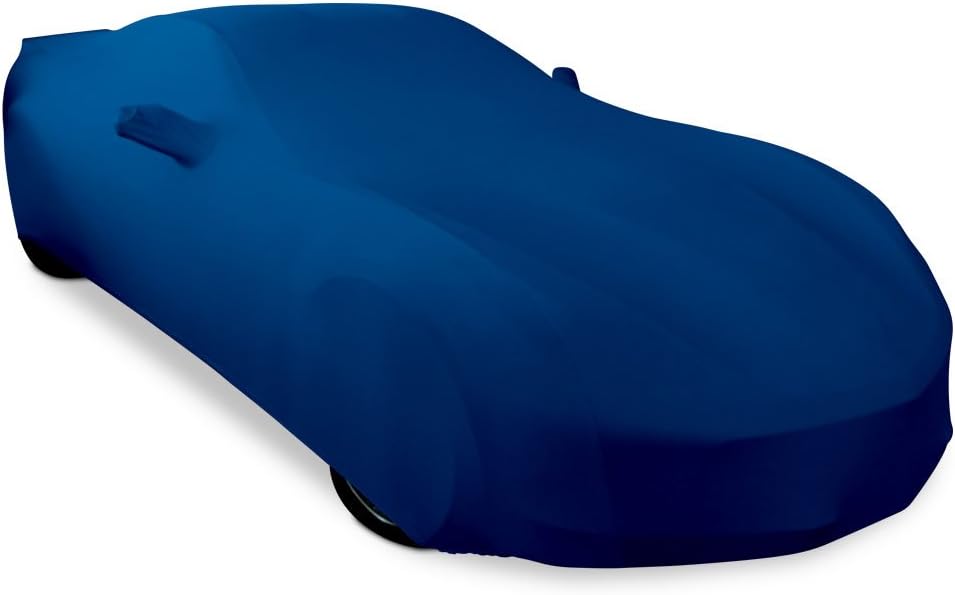 2005-2013 C6 Corvette Ultraguard Stretch Satin Indoor Car Cover - The Ultimate Custom FIT (Dark Red)