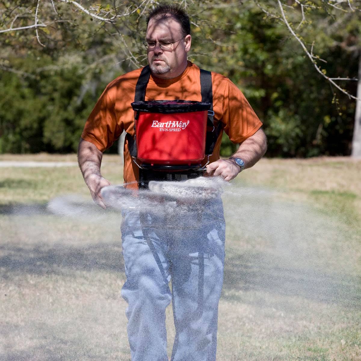 Earthway Commercial Hand Crank Seed Fertilizer Salt Broadcast Spreader (3 Pack)