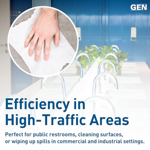 GEN 1820 Hardwound Roll Towels, White, 8