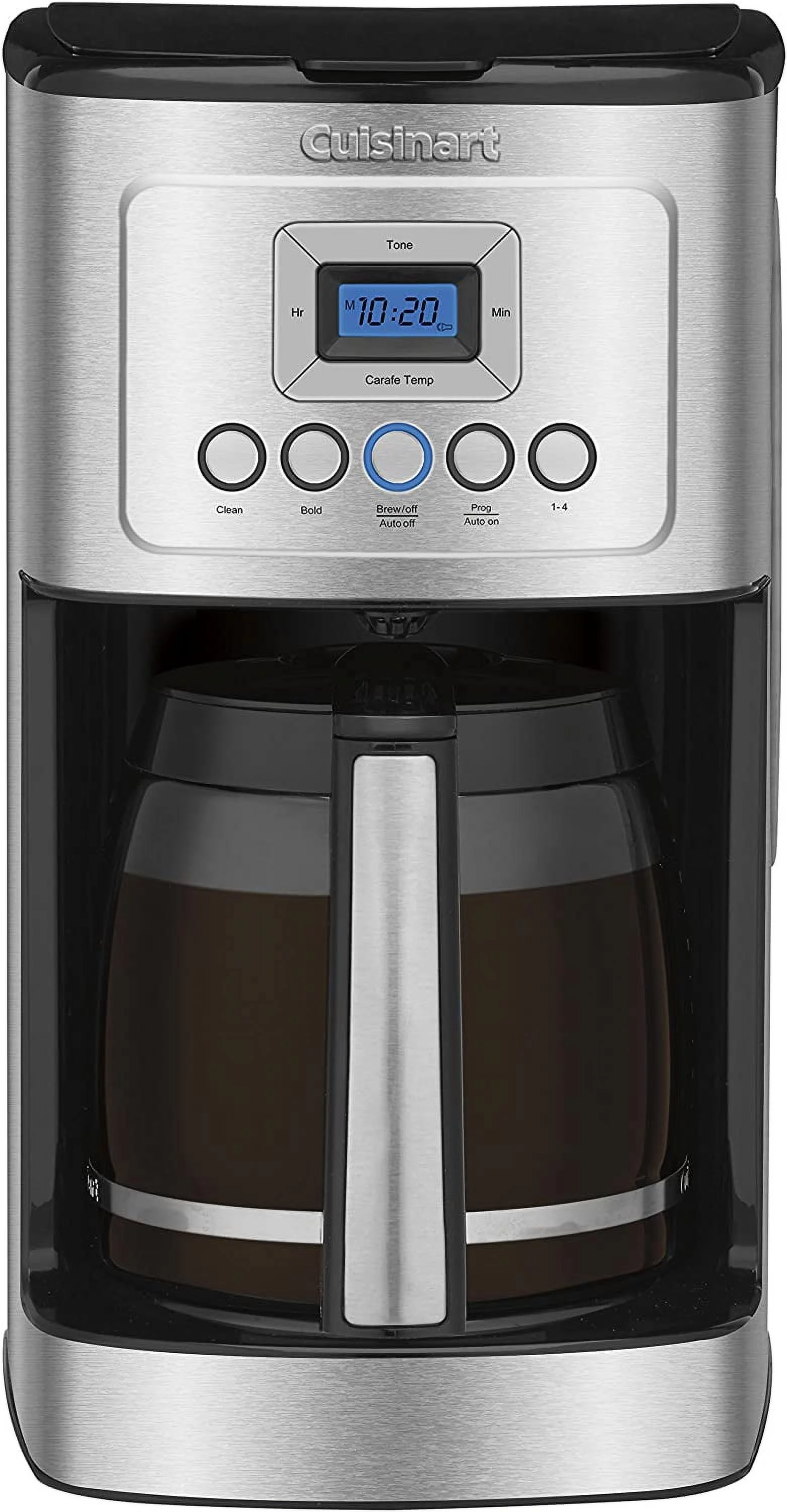 Cuisinart Perfectemp™ 14 Cup Programmable Coffeemaker, Silver