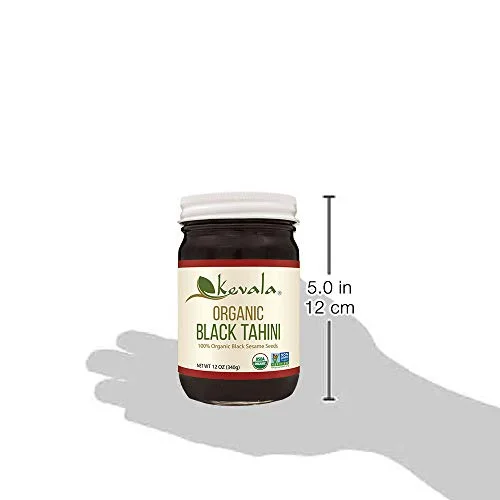 Kevala Organic Black Sesame Tahini 12oz (3 Pack)