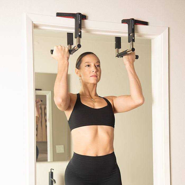 Jayflex CrossGrips Compact Pull Up Bar Pull Up Bar Door Frame for Work from Home Fitness - Sports Supplies Online Store