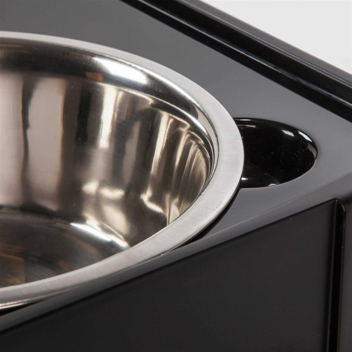 Iris Elevated Feeder with Airtight Storage - Pet Supplies online store