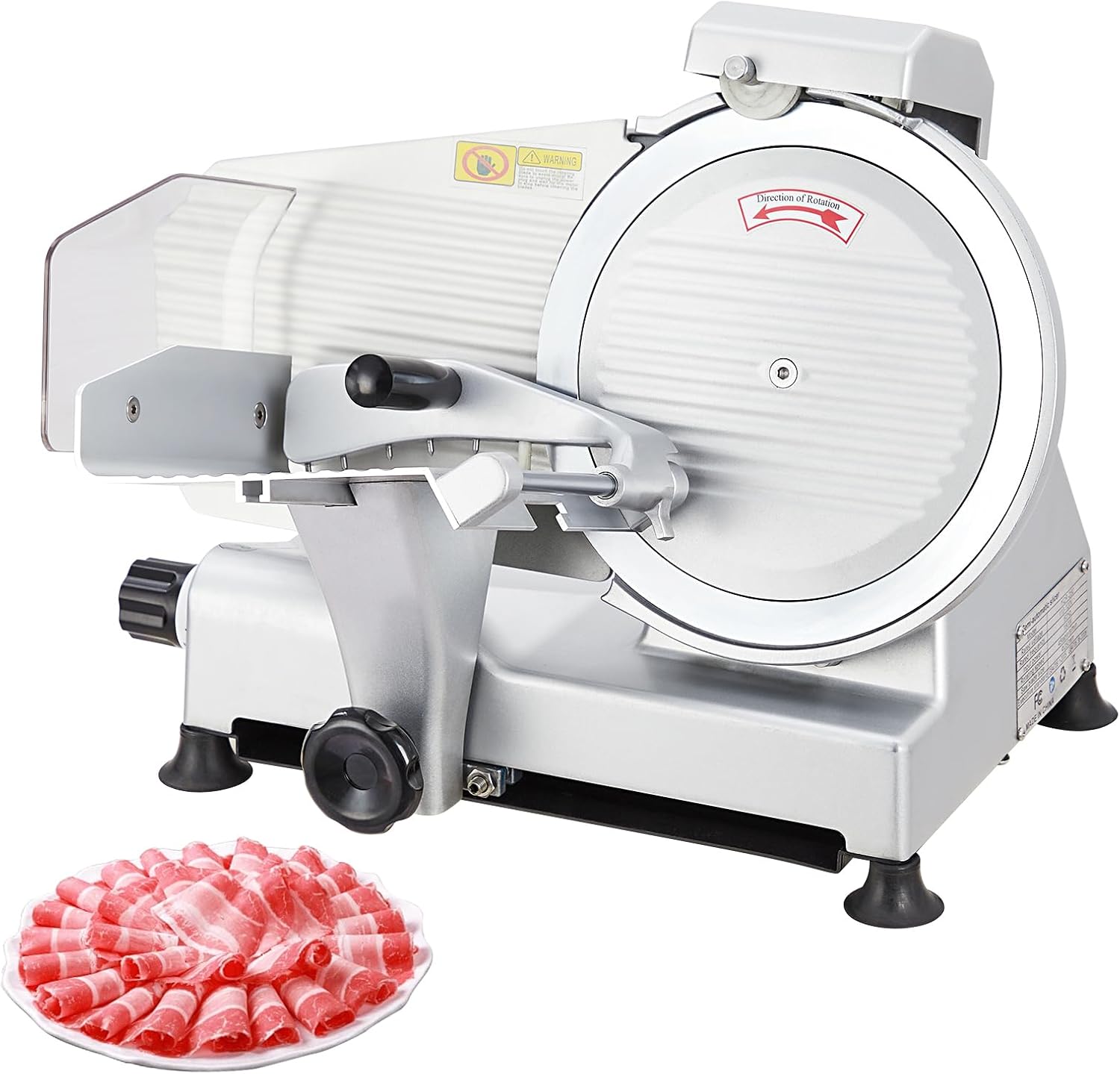 Meat Slicer, 240W Electric Food Slicer with 10