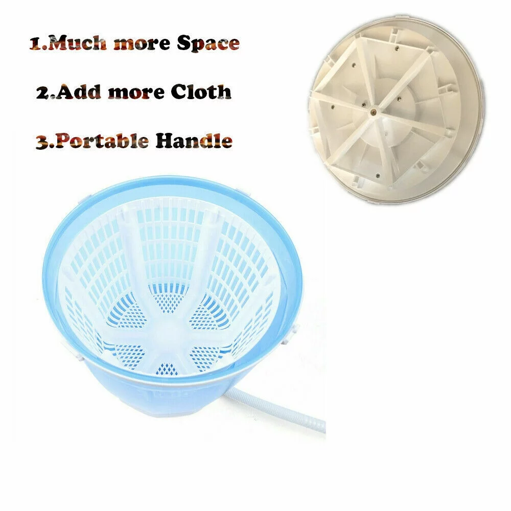CNCEST Portable Mini Washer ABS shell Manual Washer +Spin Dryer Combo