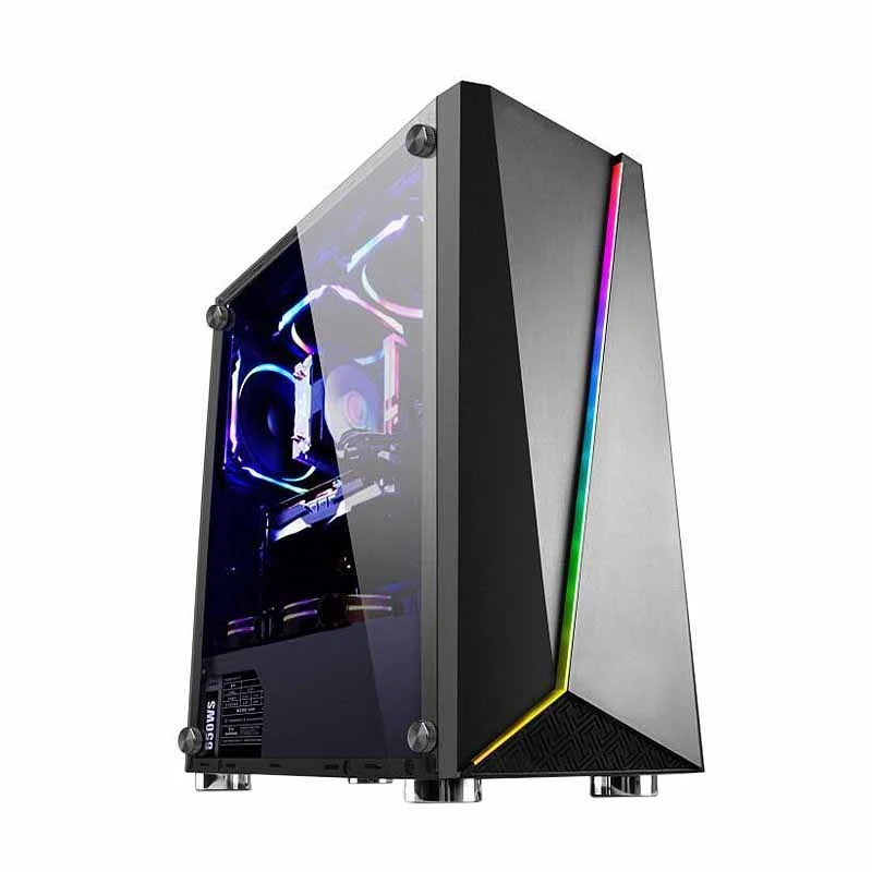 Bgears B-draco 5907 RGB Front with Tempered Glass Side ATX Mid Tower Case