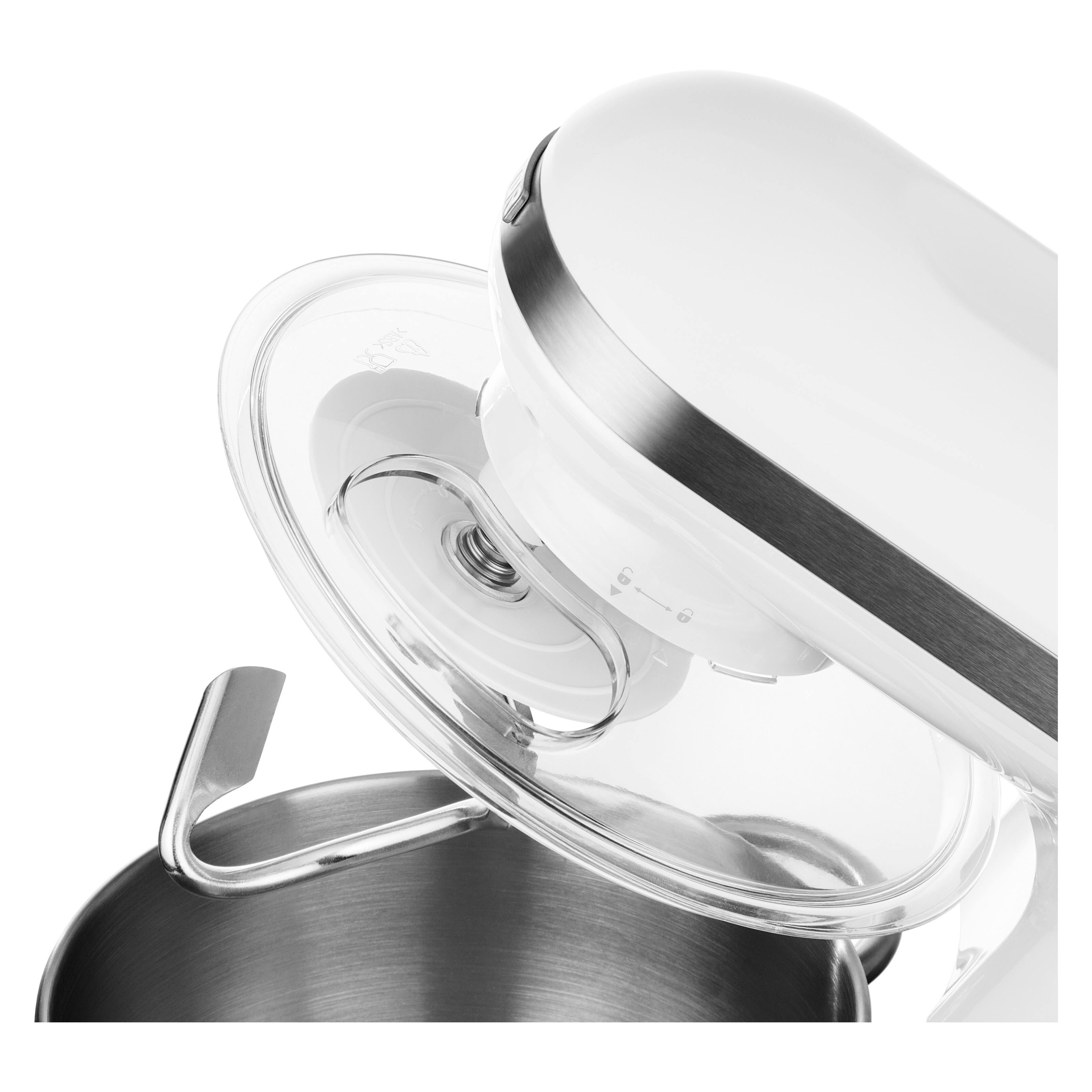 Sencor Stand Mixer with Pouring Shield - Red