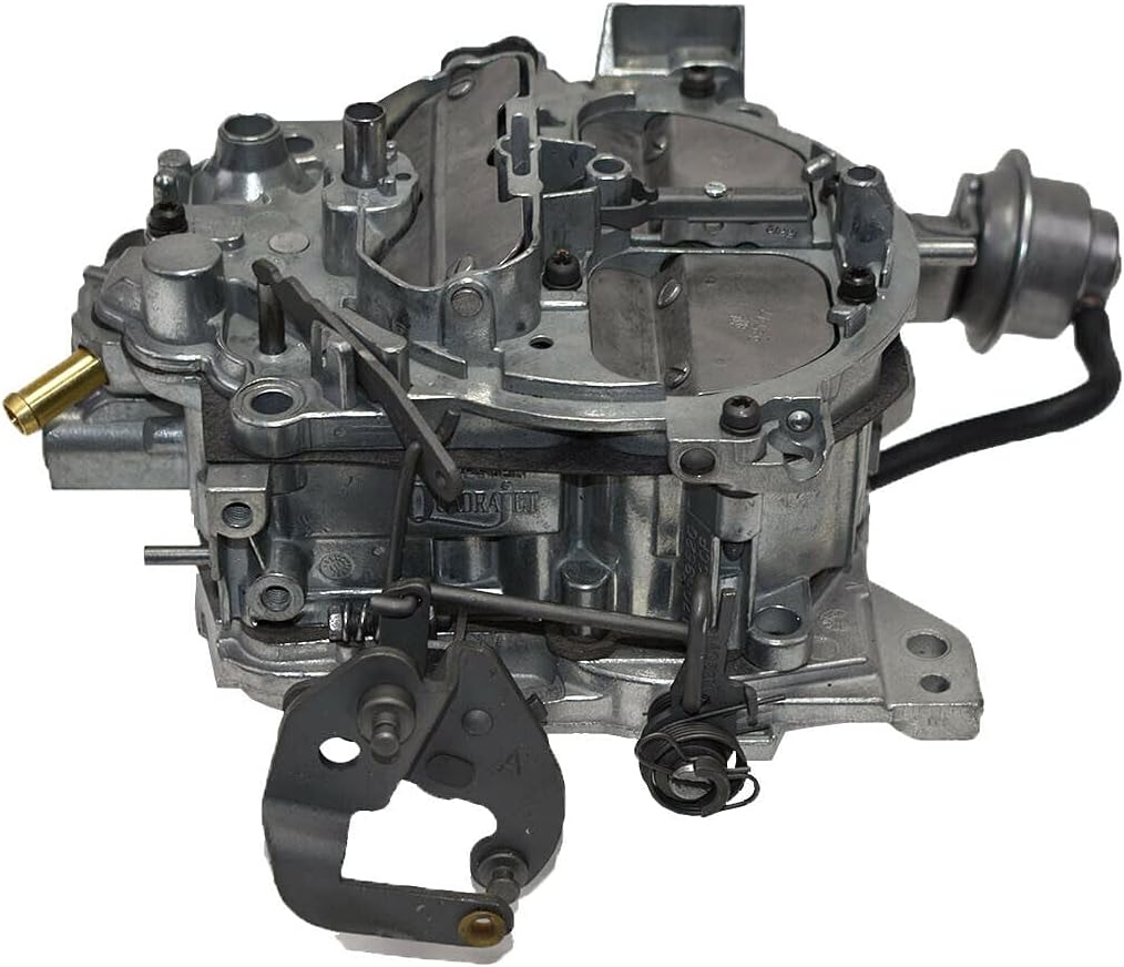 A-Team Performance - 1904 REMANUFACTURED Rochester Quadrajet Carburetor 4MV - Compatible with GM Chevrolet Chevy 1980-1989 Electric Choke Carb