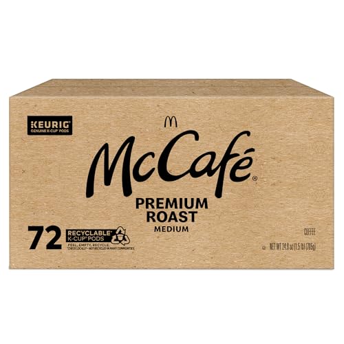 McCafe Premium Roast Coffee, Keurig Single Serve K-Cup Pods, Medium Roast, 96 Count