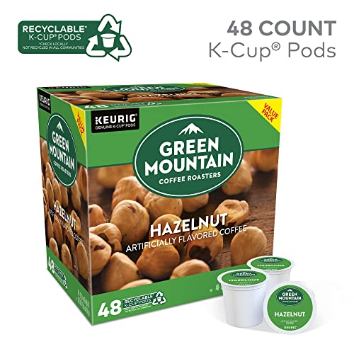 Green Mountain Coffee Roasters Hazelnut Coffee, Keurig Single-Serve K-Cup pods, Light Roast, 96 Count