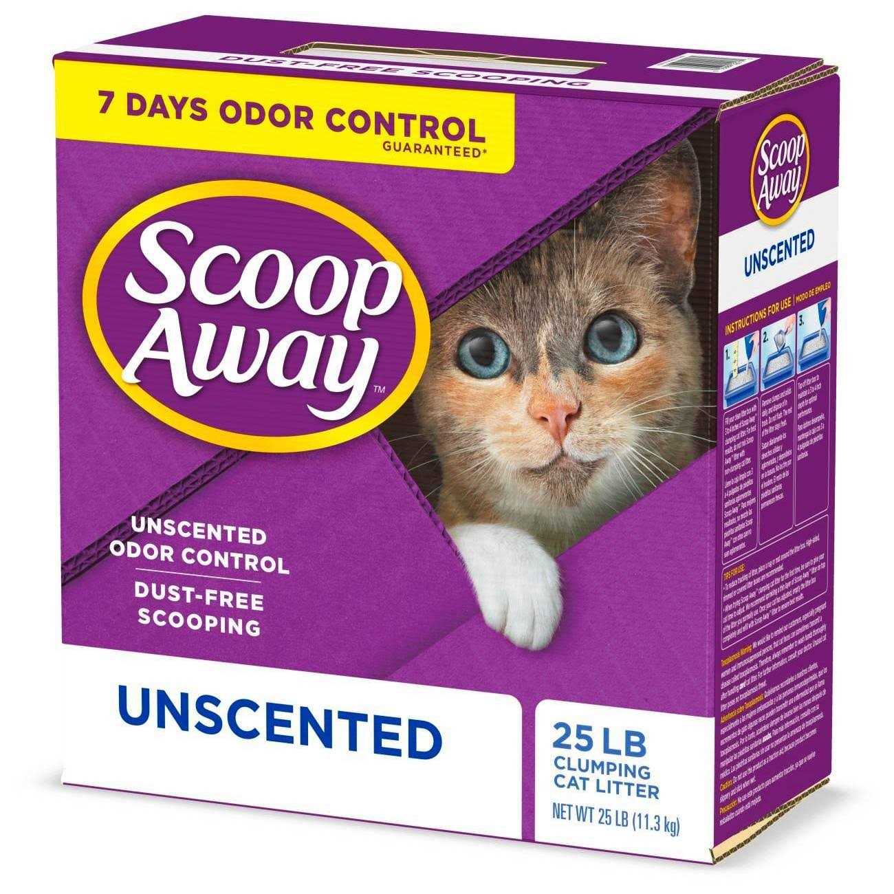 Scoop Away Unscented Clumping Cat Litter - Pet Supplies online store