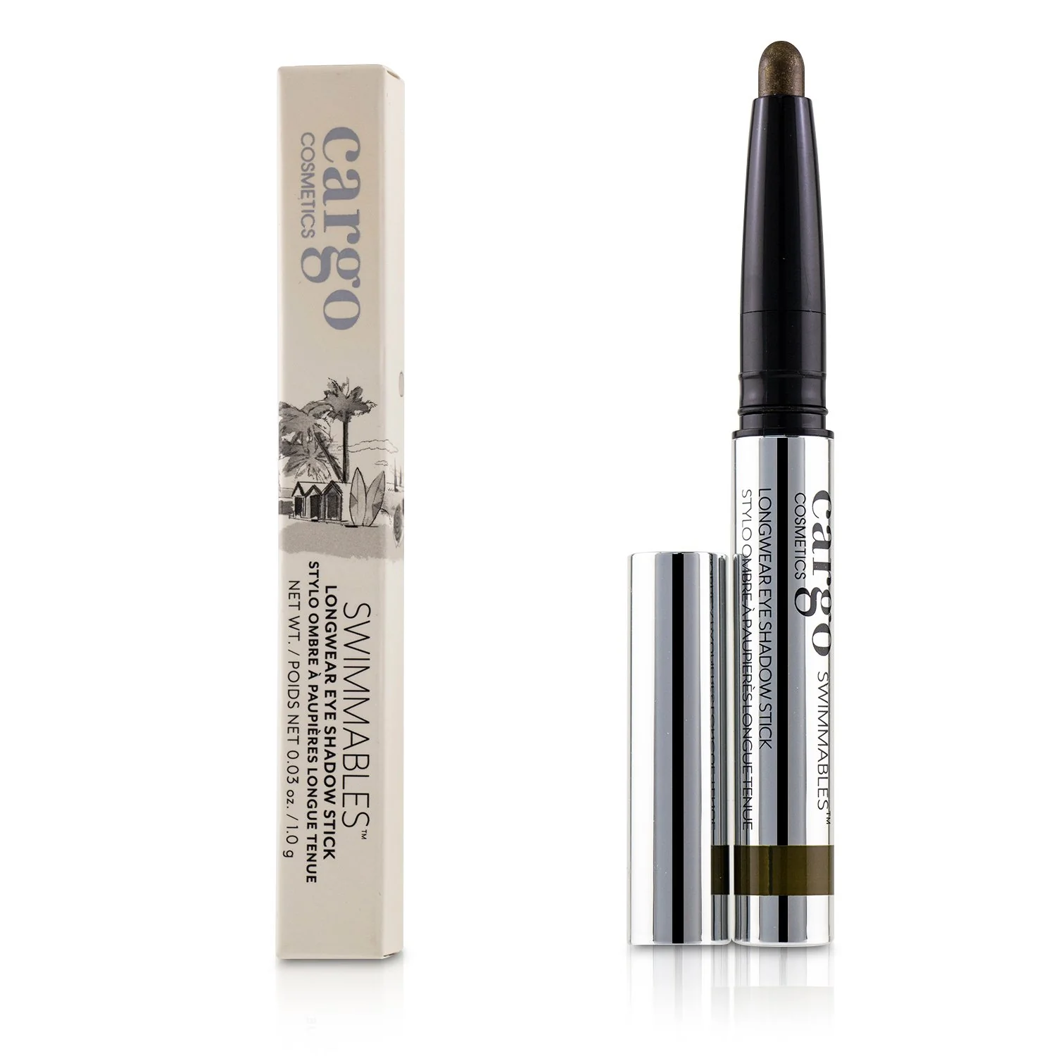 Cargo Swimmables Longwear Eye Shadow Stick - # Glacier Bay 1g/0.03oz