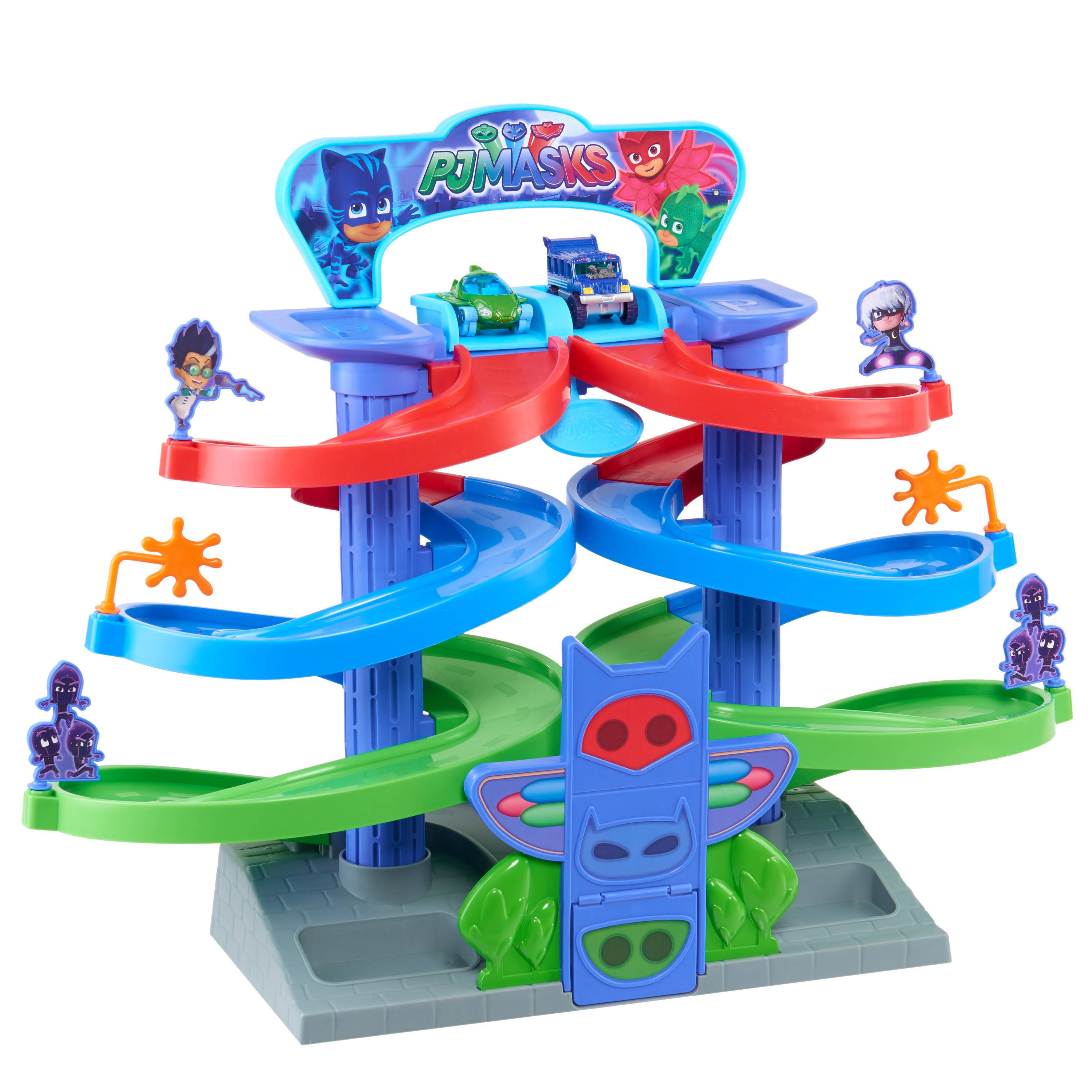 PJ Masks Spiral Die Cast Playset