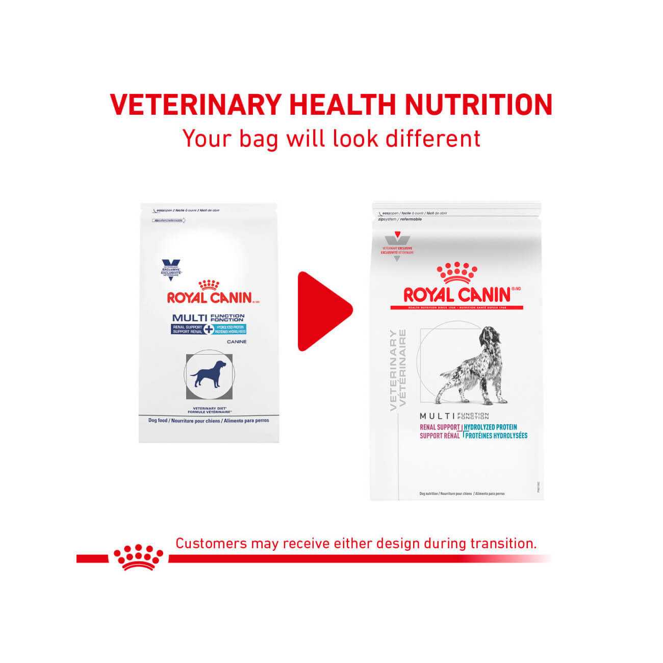 Royal Canin Veterinary Diet Canine Multifunction Renal Support + Hydrolyzed Protein Dry Dog Food - Pet Supplies online store