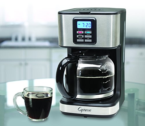 Capresso 427.05 Coffee Maker, Stainless Steel