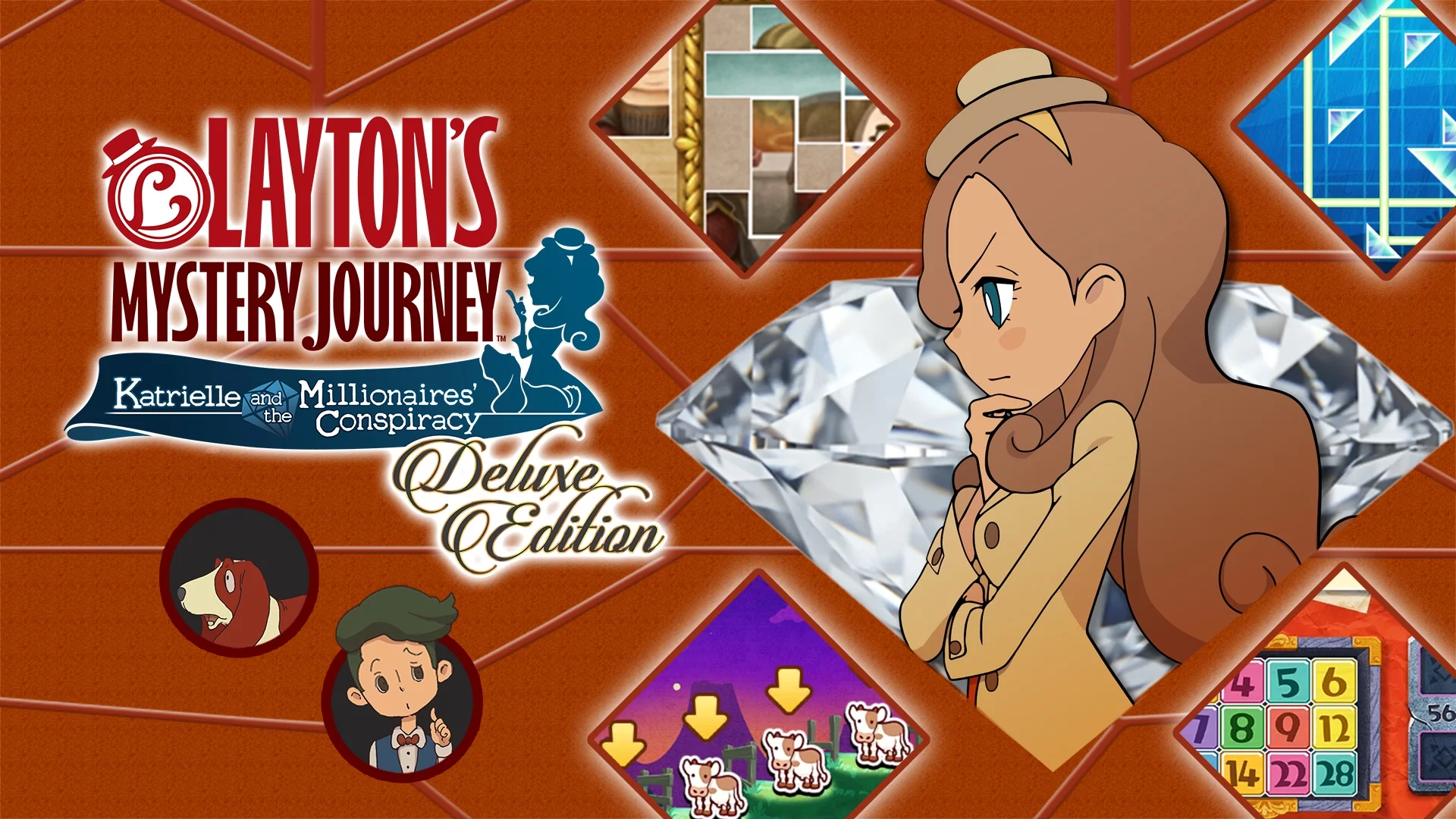 Laytons Mystery Journey: Katrielle and Millionaires' Conspiracy Deluxe Edition Level-5- Nintendo Switch [Digital]