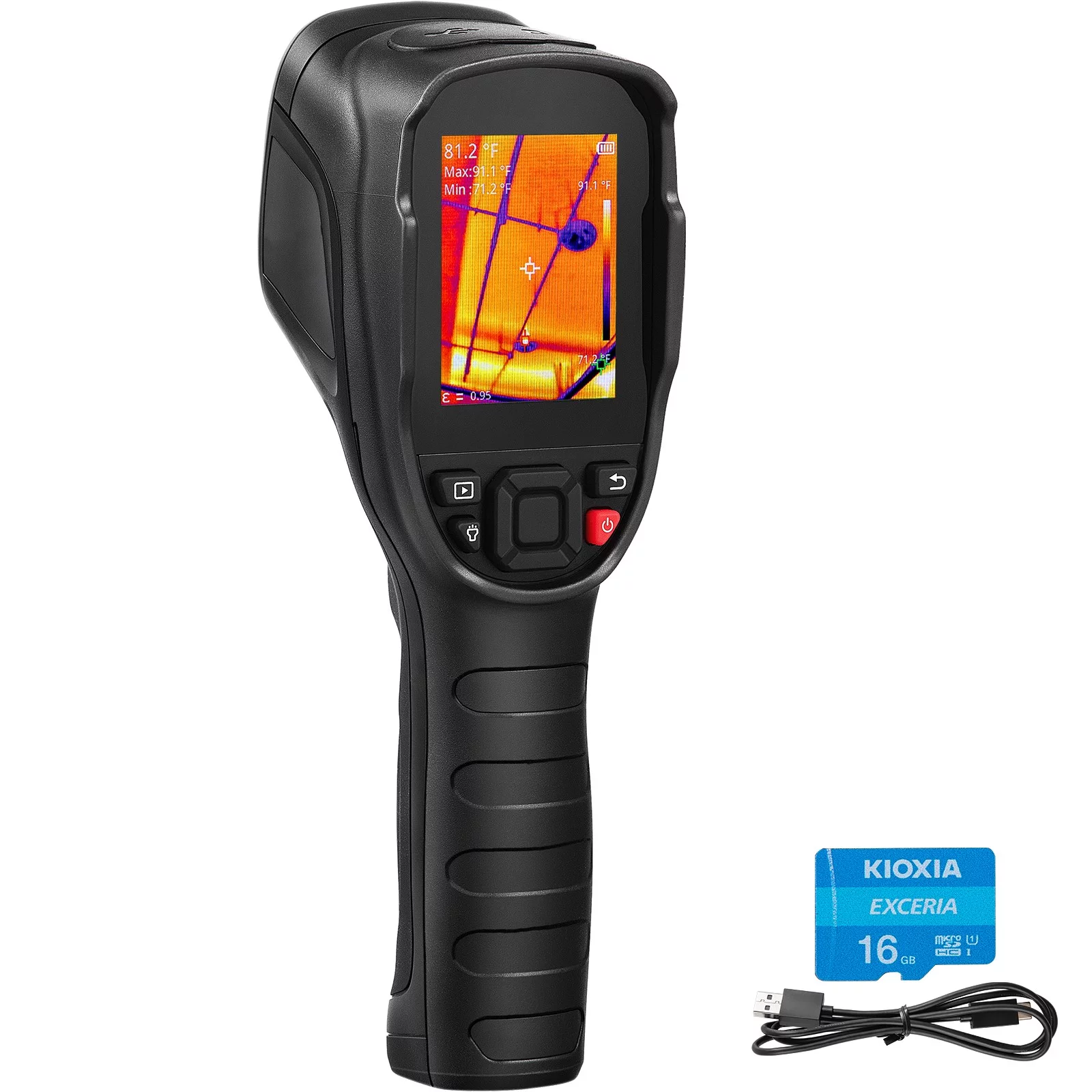 BENTISM Infrared Thermal Imager Thermal Camera 16G IR Resolution 240x180 LCD
