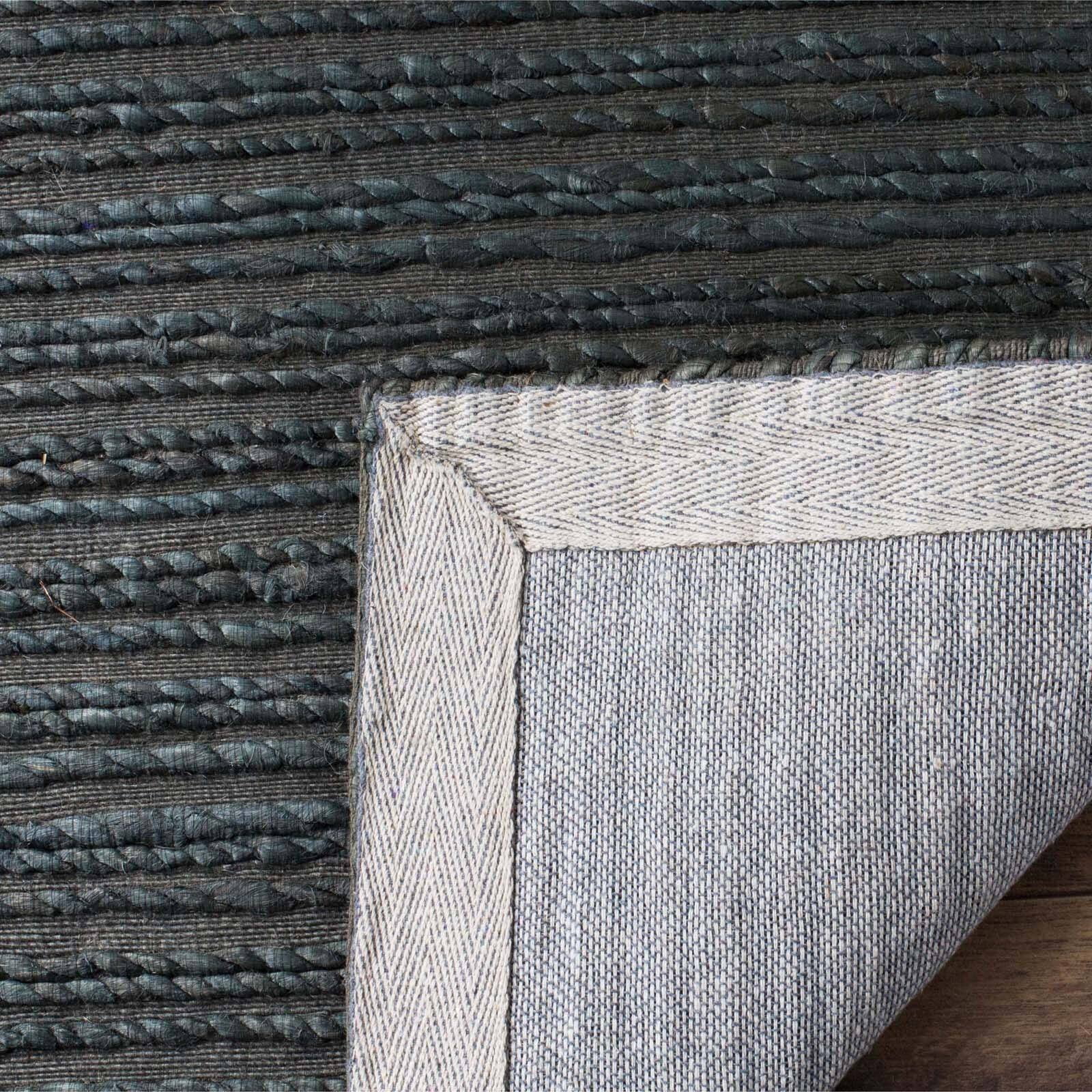 SAFAVIEH Cape Cod Valentin Striped Area Rug, 4' x 6', Dark Green