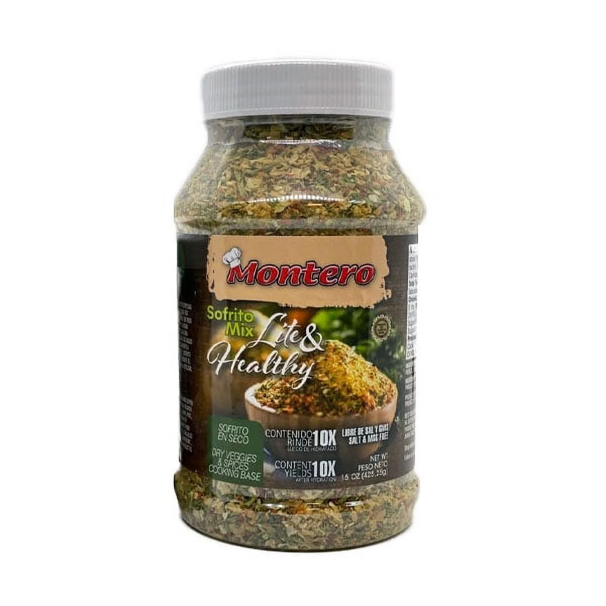 Montero Sofrito Mix Lite & Healthy, 15 oz.