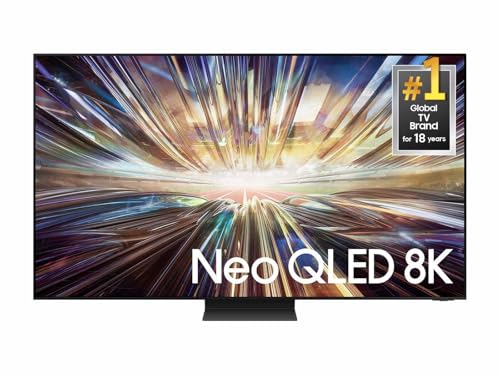 Samsung QN65QN800DFXZA 65 Inch Neo QLED 8K Smart TV with AI Motion Enhancer with a Samsung HW-B750D 5.1Ch Soundbar and Subwoofer with Dolby Digital (2024)