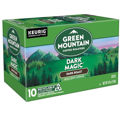 Green Mountain Coffee Roasters Dark Magic Keurig Single-Serve K-Cup Pods, Dark Roast Coffee, 72 Count