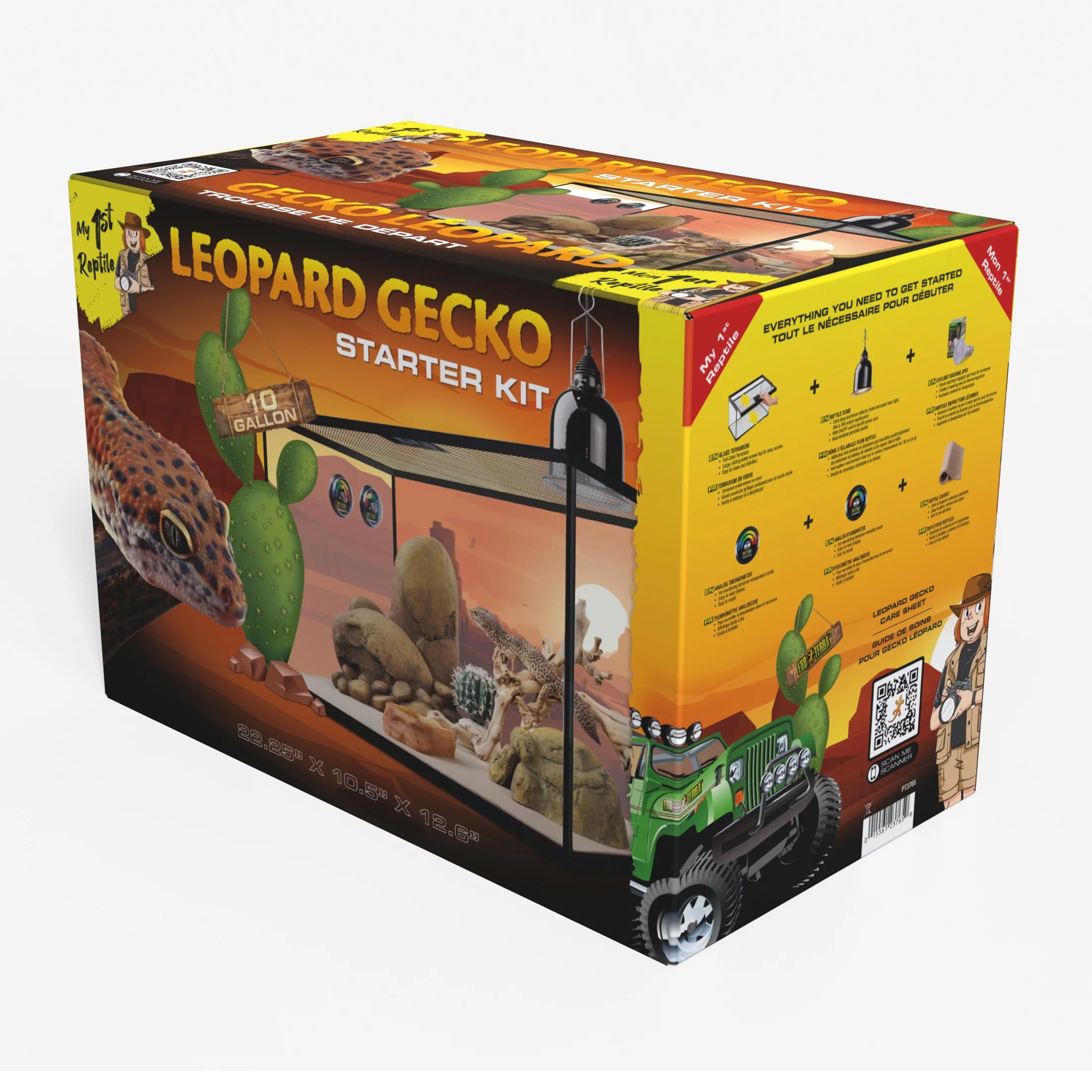 Leopard Gecko Reptile Starter Kit - Radiant Selections