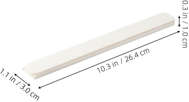 Housoutil Drawer Slides, 4Pcs Screw-On Plastic Drawer Rails Guide Rails Dresser Rail Side Mount Drawer Slide Rail Drawer Track Hardware Replacement Part