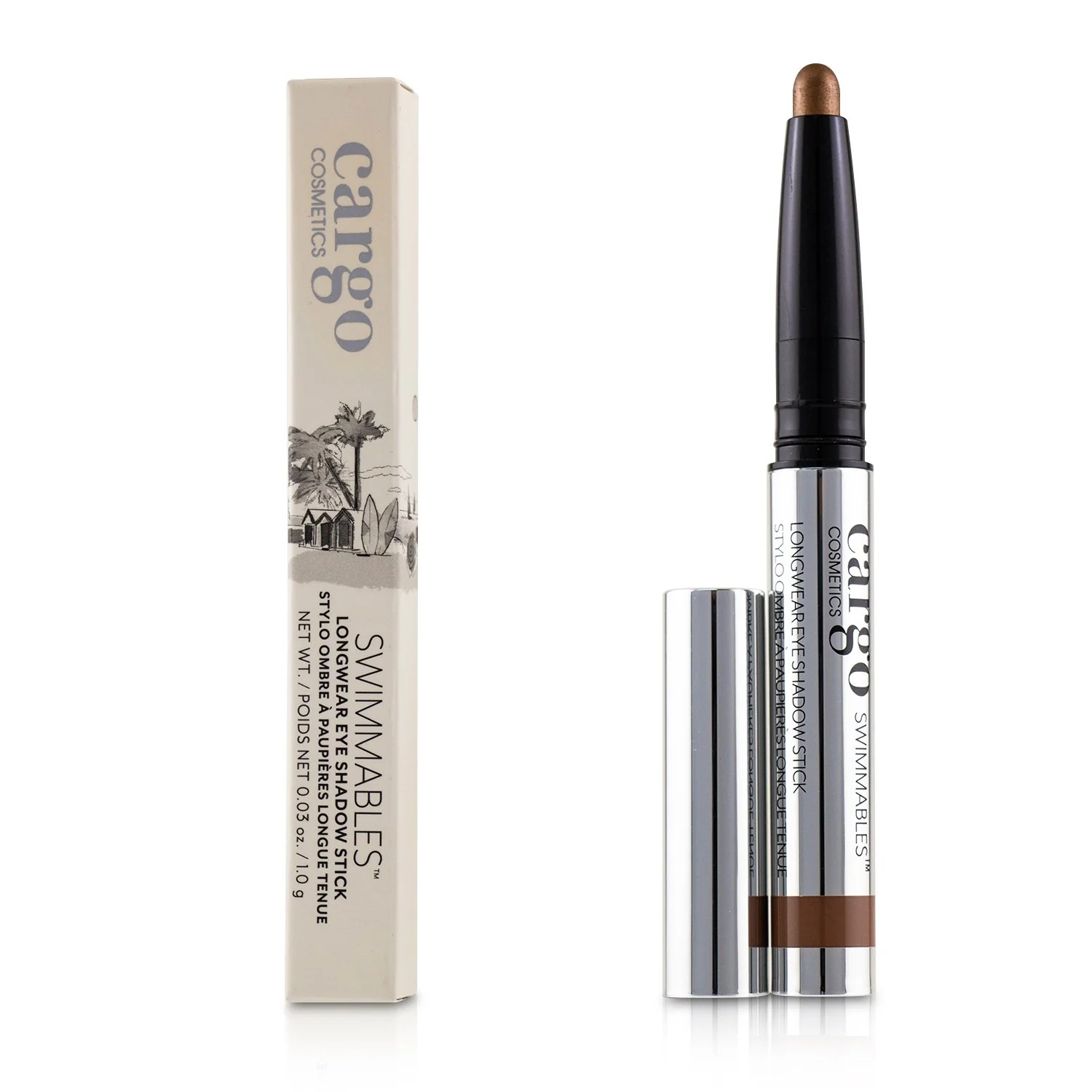 Cargo Swimmables Longwear Eye Shadow Stick - # Glacier Bay 1g/0.03oz
