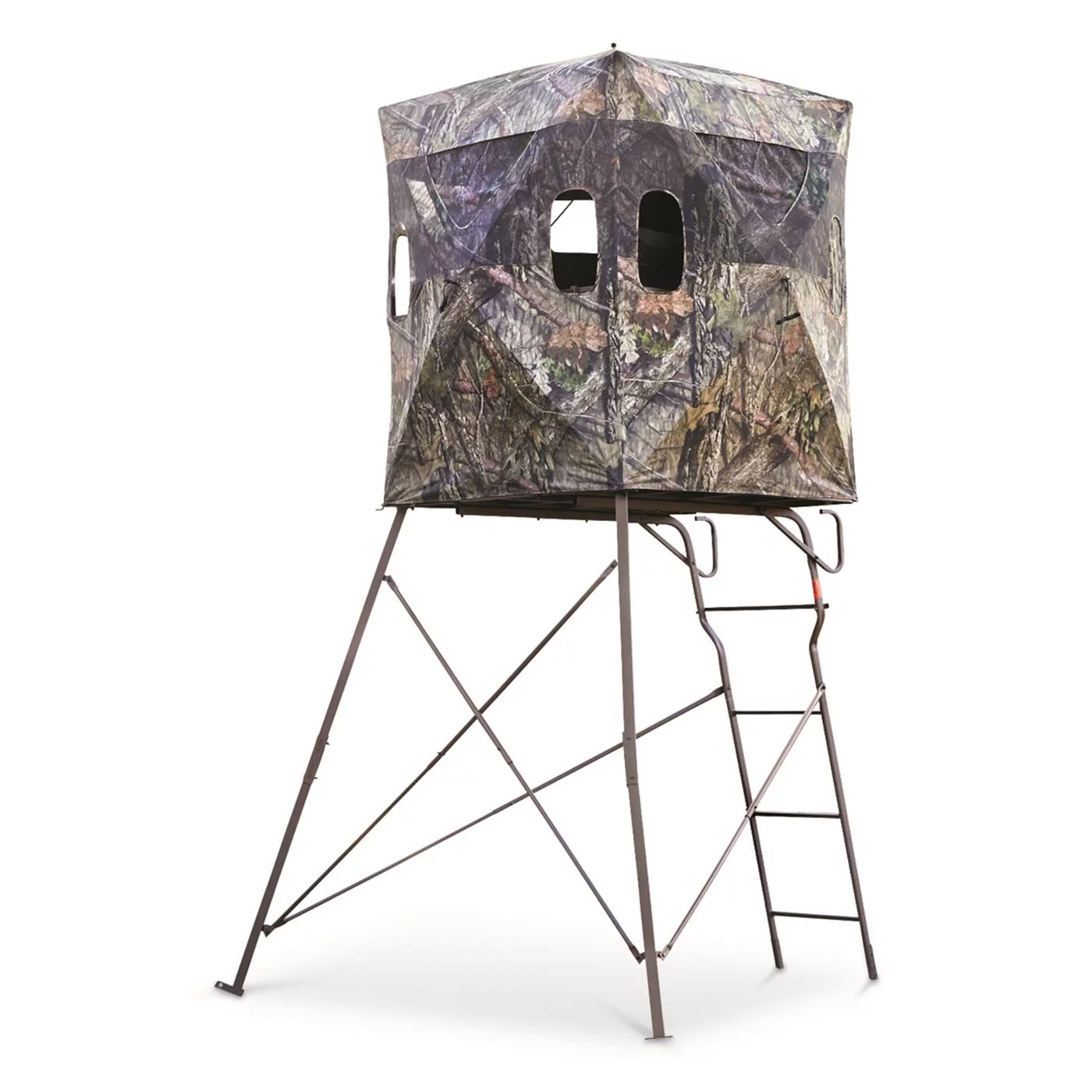Guide Gear 6' Tripod Hunting Tower Blind, 2-Man Stand Elevated, Hunting Gear Equipment Accessories, 4x4