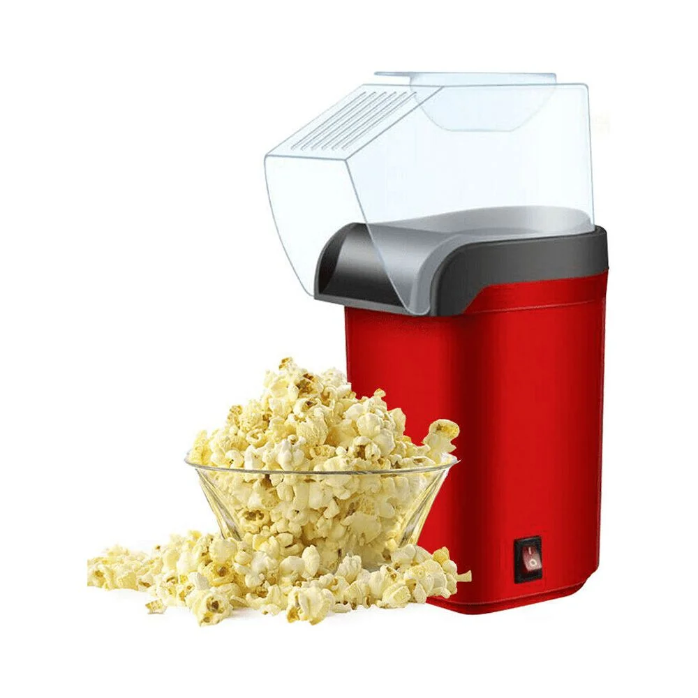 Hot Air Electric Popcorn Machine Popper Kernel Corn Maker BPA FREE No Oil Red