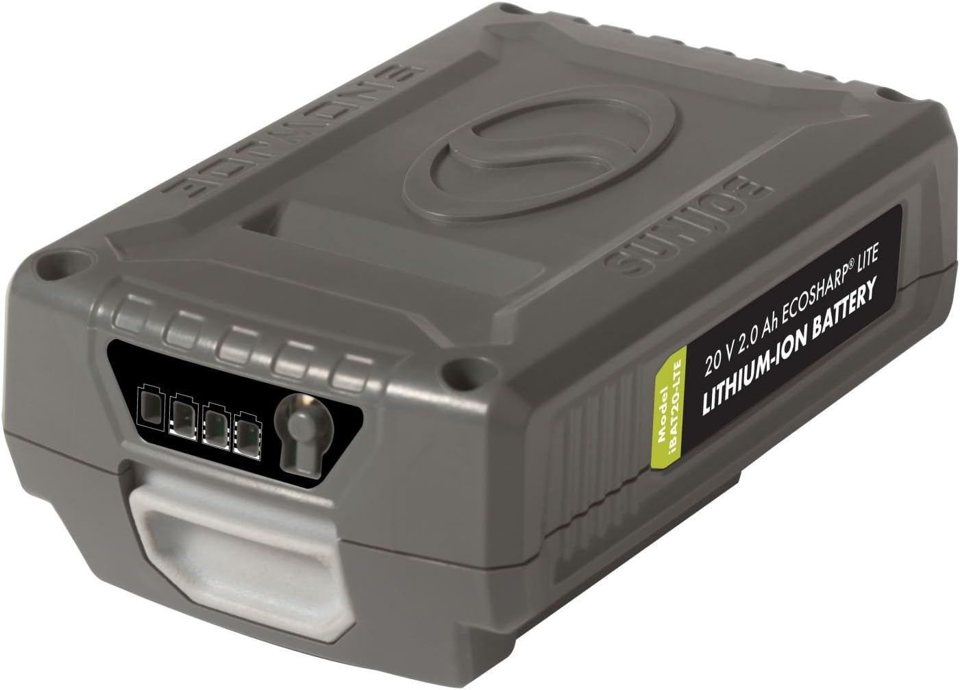 Snow Joe + Sun Joe IBAT20-LTE 20-Volt 2.0 Ah Lithium Ion Battery Pack of 2