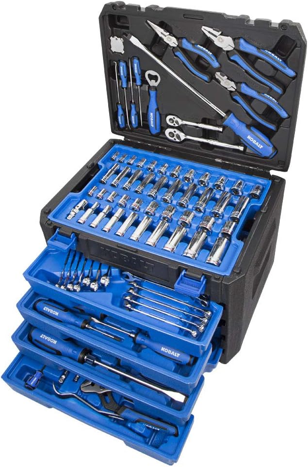 Kobalt 100-Piece Household Tool Set with Hard Case