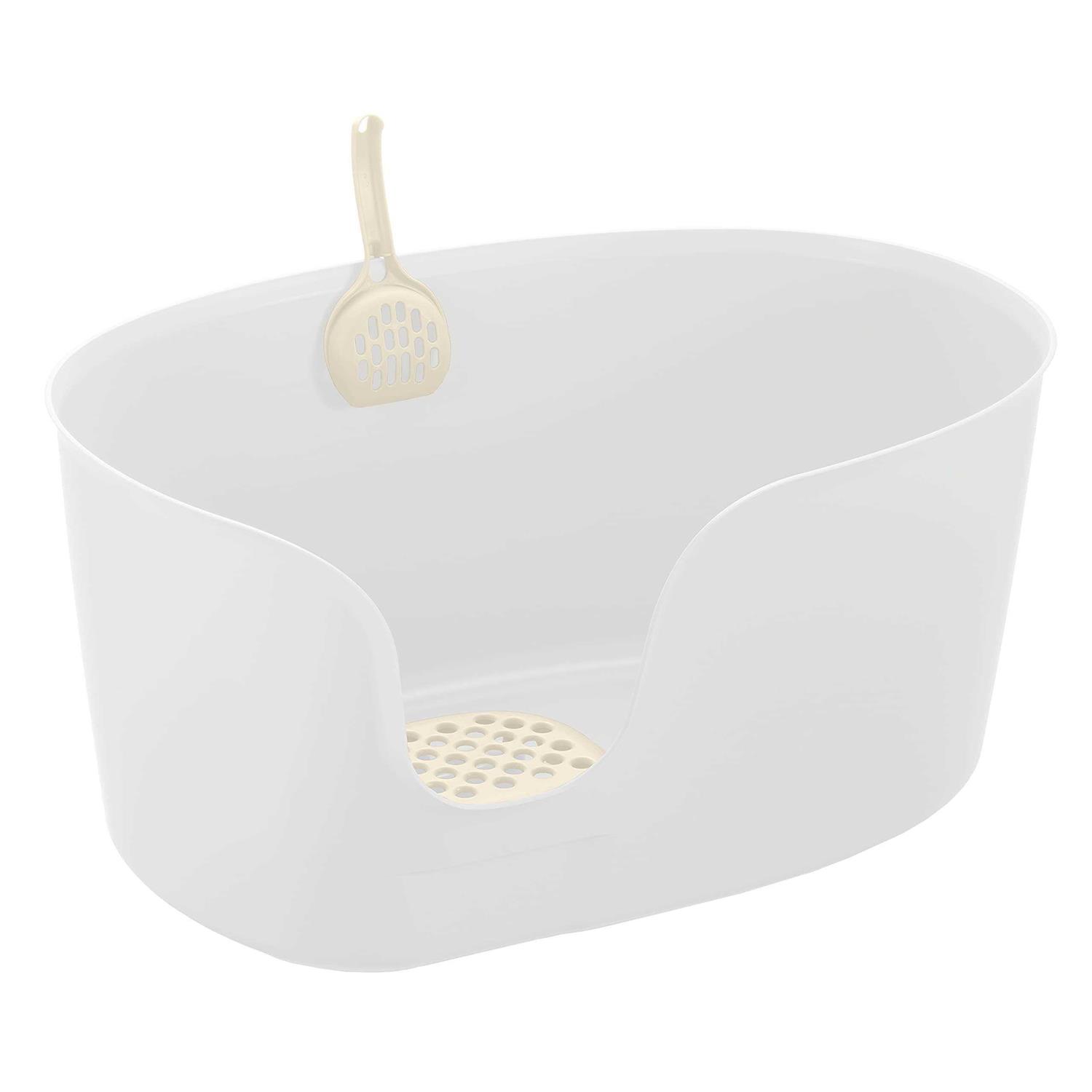 Richell PAW TRAX High Wall Cat Litter Box XL - Pet Supplies online store