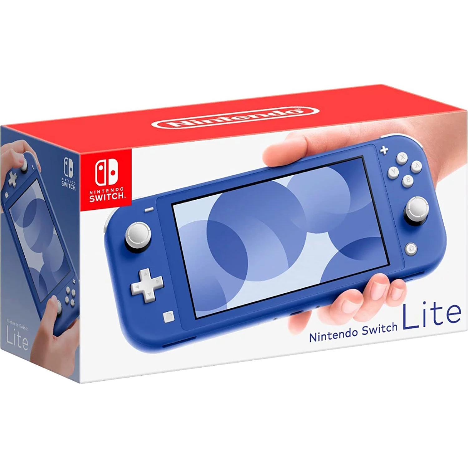 Nintendo Switch Lite (Blue) Gaming Console Bundle with Animal Crossing