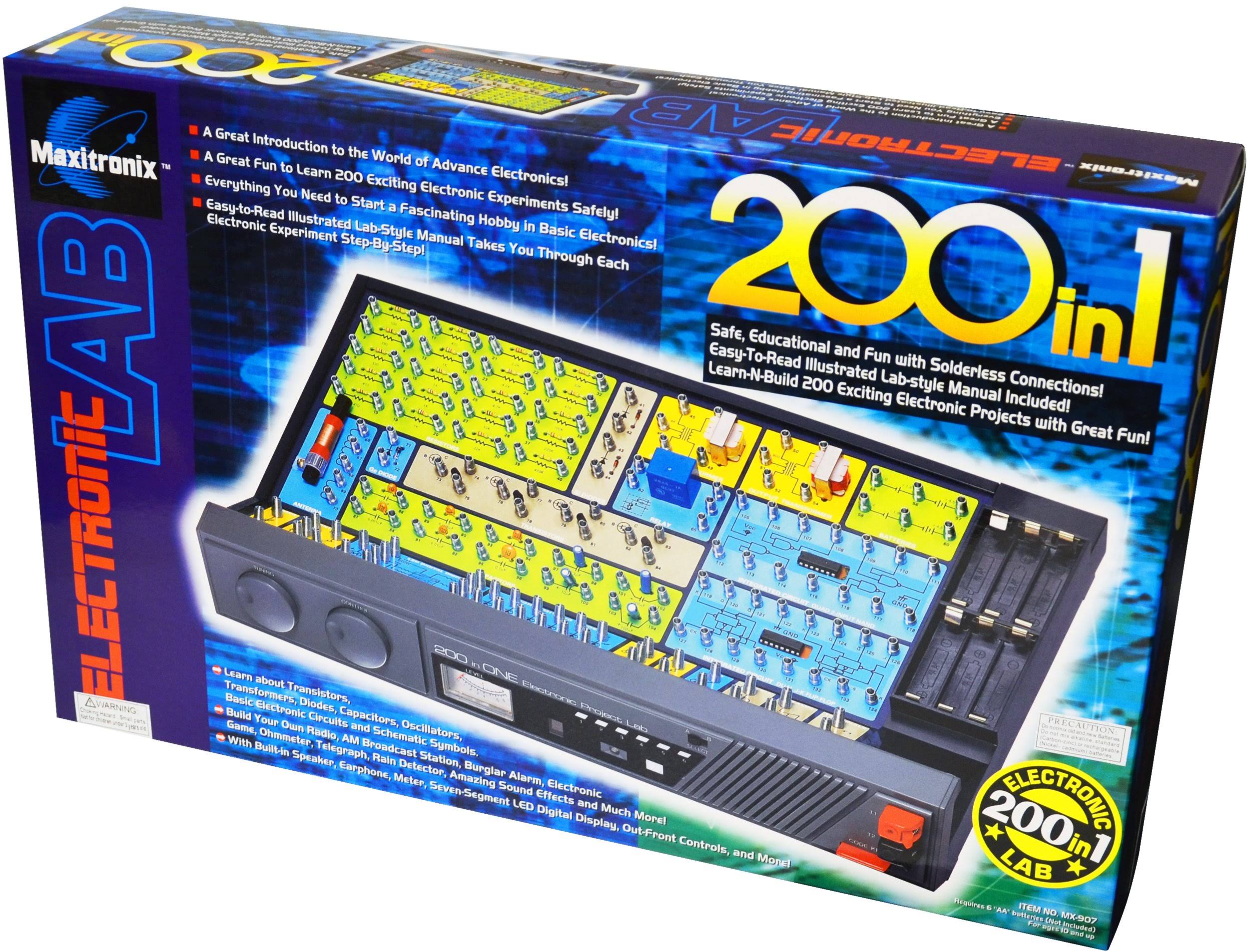 Elenco 200-in-1 Electronic Project Lab