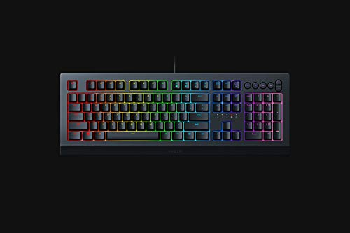 Razer Cynosa Chroma Gaming Keyboard: Individually Backlit RGB Keys - Spill-Resistant Design - Programmable Macro Functionality - Quiet & Cushioned