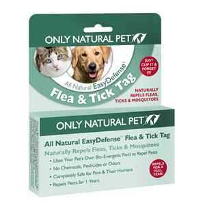 Only Natural Pet Easy Defense Flea & Tick Tag for Dogs & Cats - Pet Supplies online store
