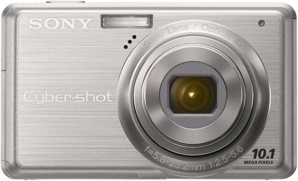 Sony Cybershot DSC-S950 10MP Digital Camera with 4x Optical Zoom with Super Steady Shot Image Stabilization (Silver)