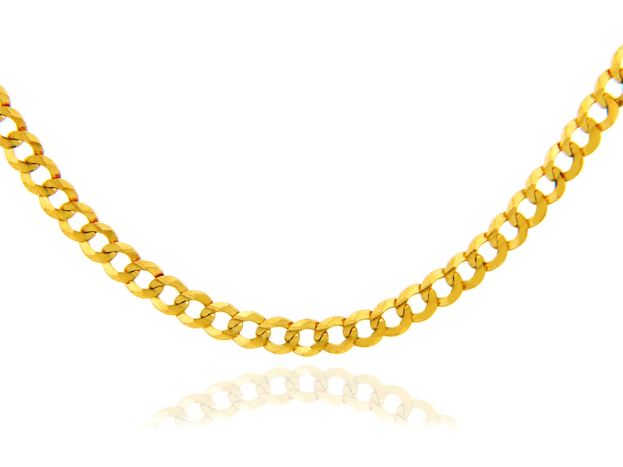 GOLD CHAINS: CUBAN GOLD CHAIN 2.85MM :  14K  22