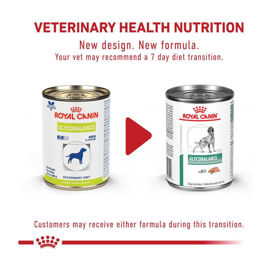 Royal Canin Veterinary Diet Canine Glycobalance Loaf in Sauce Canned Dog Food - Pet Supplies online store