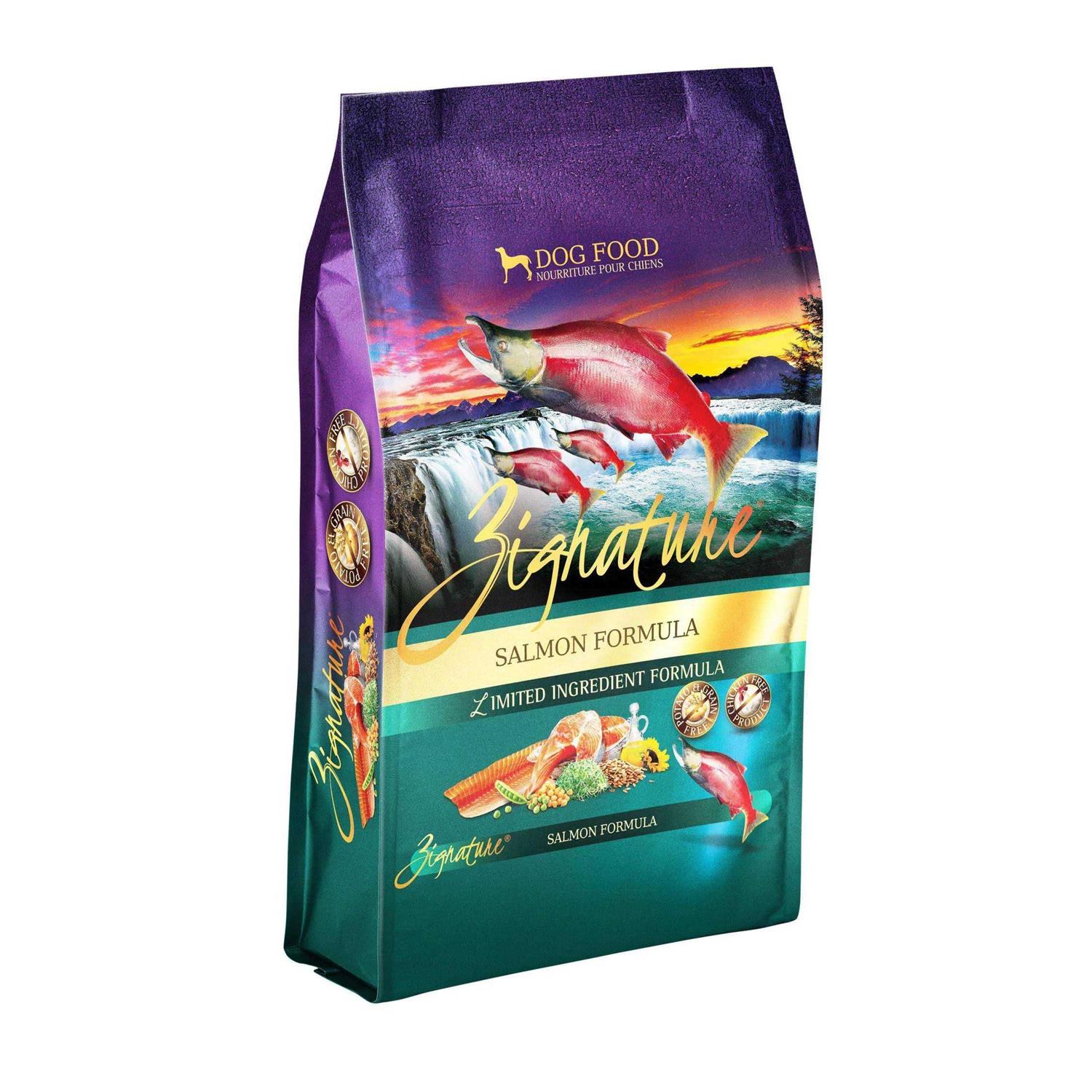 Zignature Limited Ingredient Salmon Formula Dry Dog Food - Pet Supplies online store